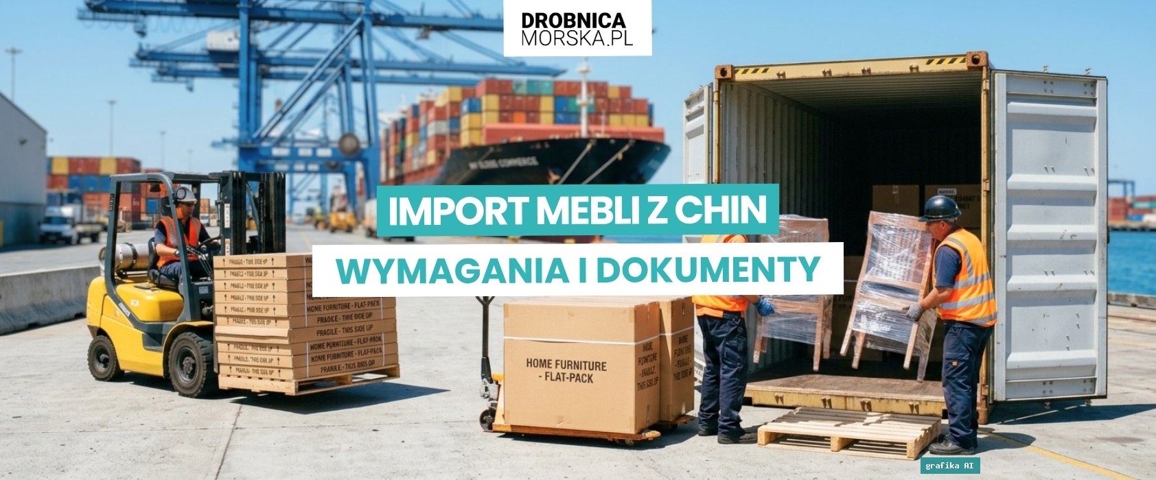 Import mebli z Chin — wymagania, dokumenty i transport morski