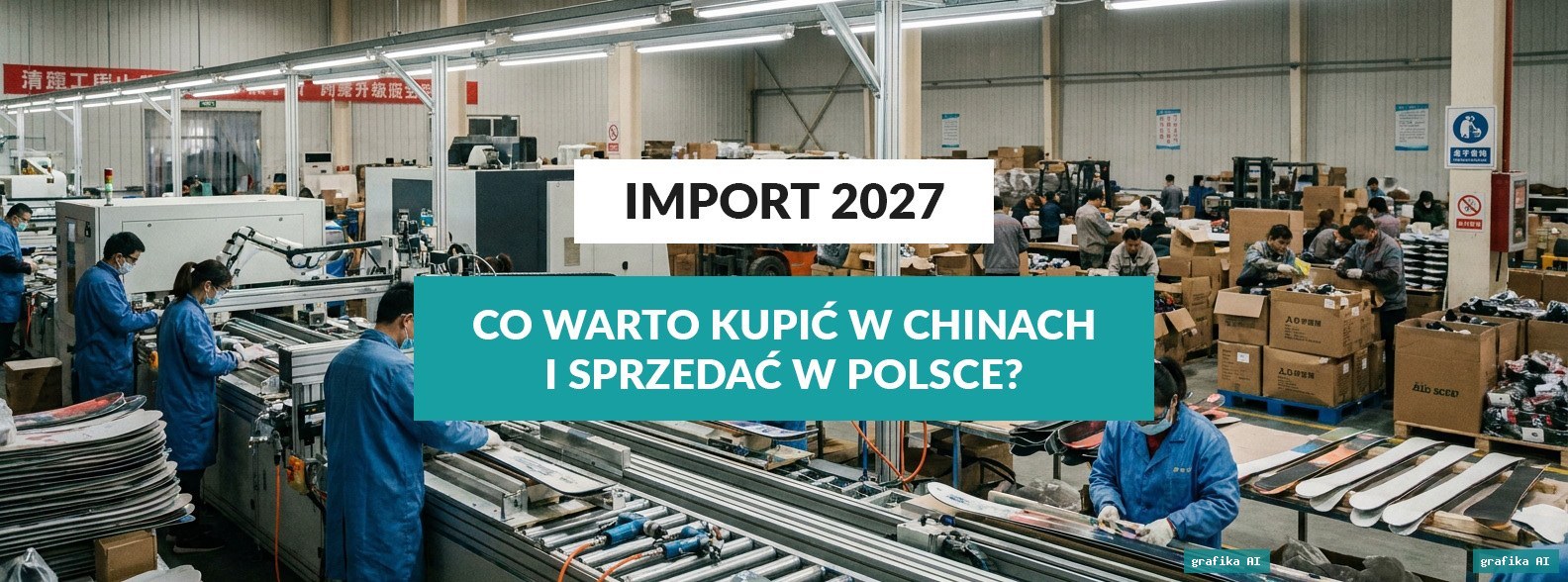 Hity importowe z Chin na 2027 rok: 17 konkretnych produktów, które sprzedają się w Chinach